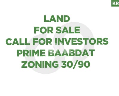 Land for Sale Prime Baabdat Location-Great Investment REF#KR129821