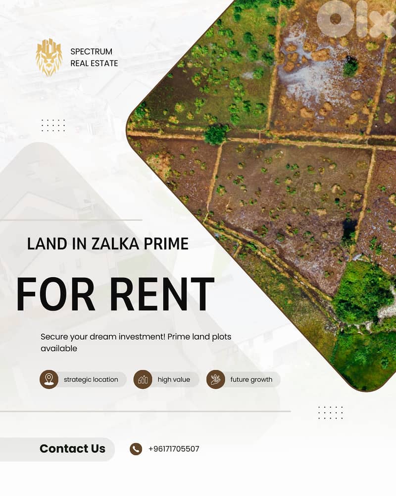 1000Sq LAND FOR RENT IN ZALKA PRIME, (ZLR-170) 0
