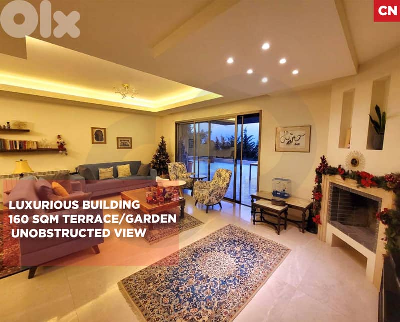 High end 300 sqm in Beit Mery with 160 sqm Terrace ! REF#CN129819 ! 0