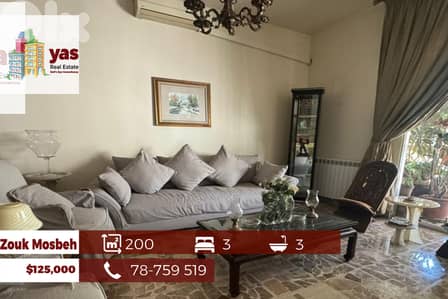 Zouk Mosbeh 200m2 | Standard | Quiet Street | Catch | EL/KS