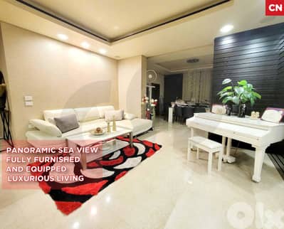 Fully Furnished luxurious  sea view – Ain Saadeh ! REF#CN129829 !