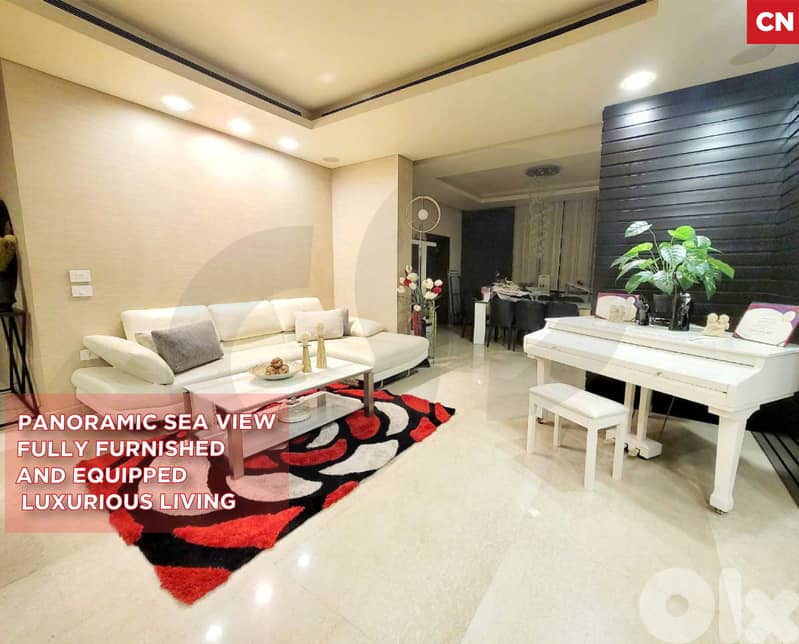 Fully Furnished luxurious  sea view – Ain Saadeh ! REF#CN129829 ! 0