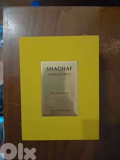 shaghaf vanilla toffee by Swiss Arabian
