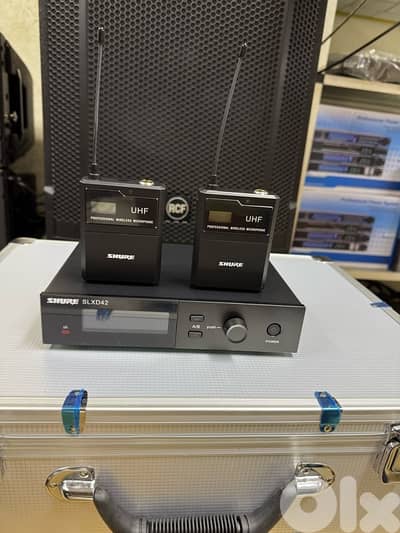 mic SHURE SLXd42 DOUBLE HEADSET