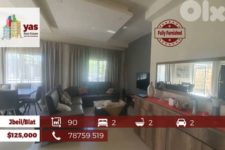 Jbeil / Blat 90m2 | 25m2 Terrace | Furnished | Mint Condition | ABA/EL