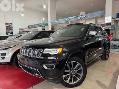Grand Cherokee 2017 OVERLAND 4wl, CLEAN CARFAX, panoramic, 81/882165