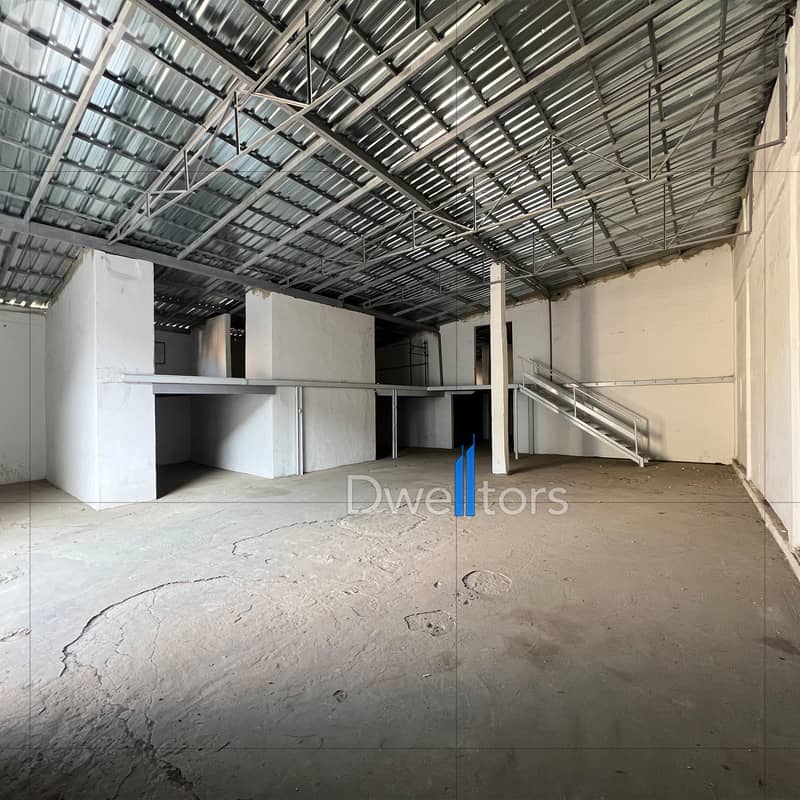 Hangar for rent in NAHR EL MOT - 1000 MT2 - 7.0 M Height 0