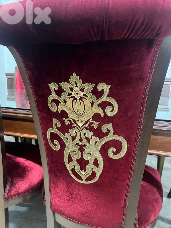 اوضة سفرة خشب زان ولاتي كلا 5