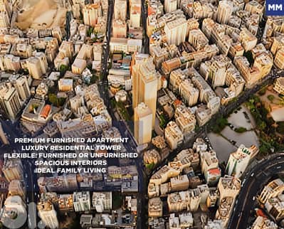 Premium apartment- Spacious- Luxury tower- Achrafieh   REF#MM129848