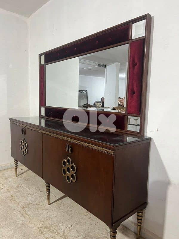 اوضة سفرة ملكية خشب زان ولاتي كلا ملبسة قشر 1