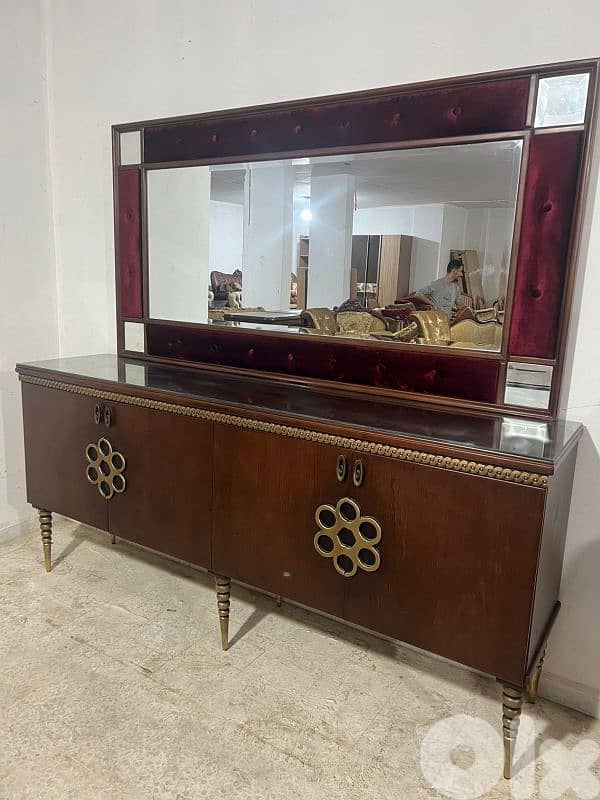 اوضة سفرة ملكية خشب زان ولاتي كلا ملبسة قشر 2