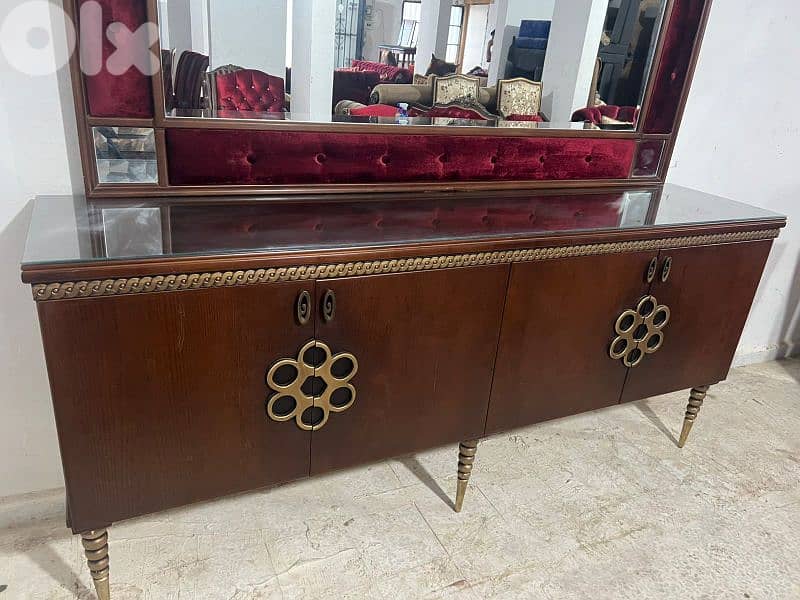 اوضة سفرة ملكية خشب زان ولاتي كلا ملبسة قشر 11