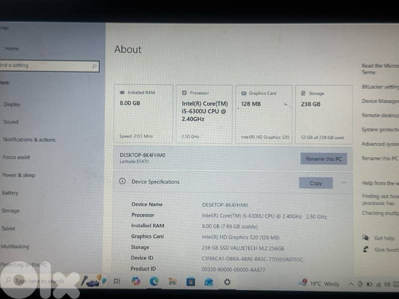 Dell Latitude E5470 2