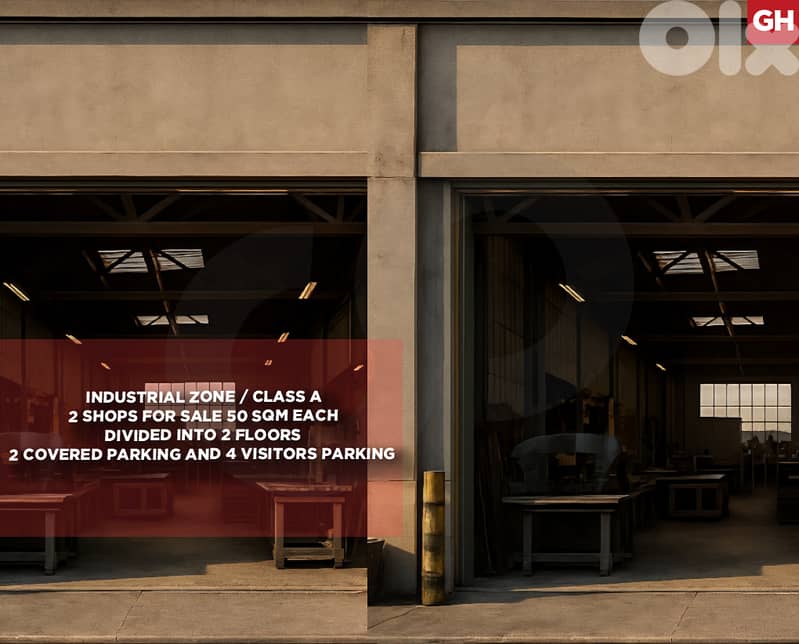 TWO SHOPS FOR SALE IN ZOUK MOSBEH REF#GH129855 0