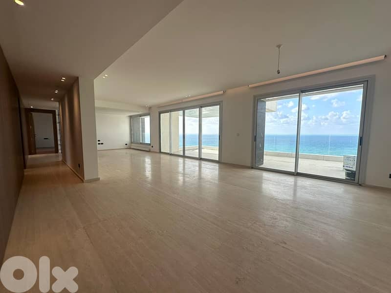 Luxury Sea View Apartment for Rent in Rawcheشقة للإيجار في الروشة 0