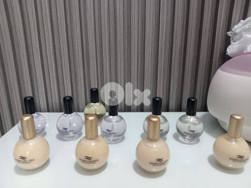 top coat. cuticle softener and base 2