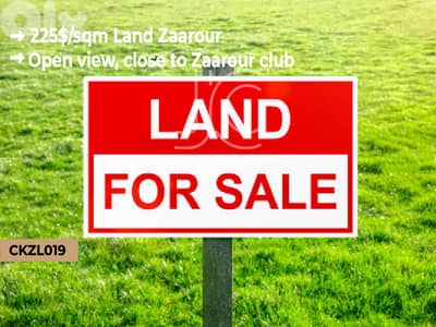 $225/sqm Rare Land in zaarour - أرض نادرة في زعرور