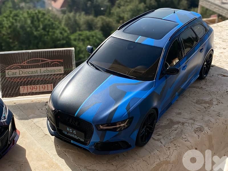 audi rs6 gt spirit scale 1/18 diecast model car 2