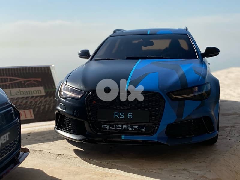 audi rs6 gt spirit scale 1/18 diecast model car 5