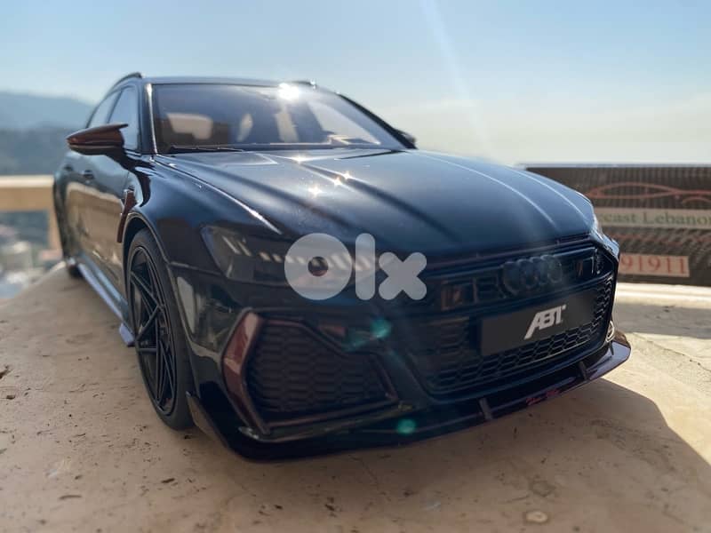 audi rs6 gt spirit scale 1/18 diecast model car 7