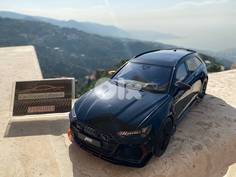 audi rs6 gt spirit scale 1/18 diecast model car 12