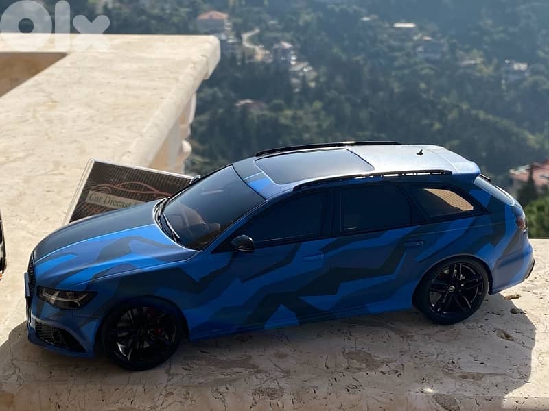 audi rs6 gt spirit scale 1/18 diecast model car 15