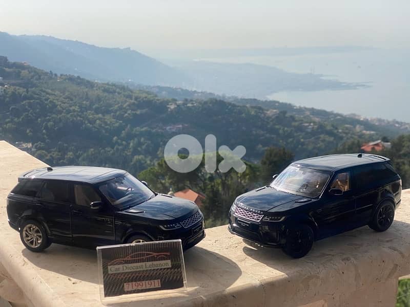 range rover la do rover sports scale 1/18 diecast model car 0