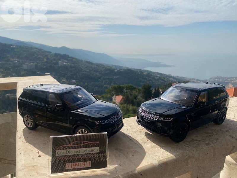 range rover la do rover sports scale 1/18 diecast model car 1