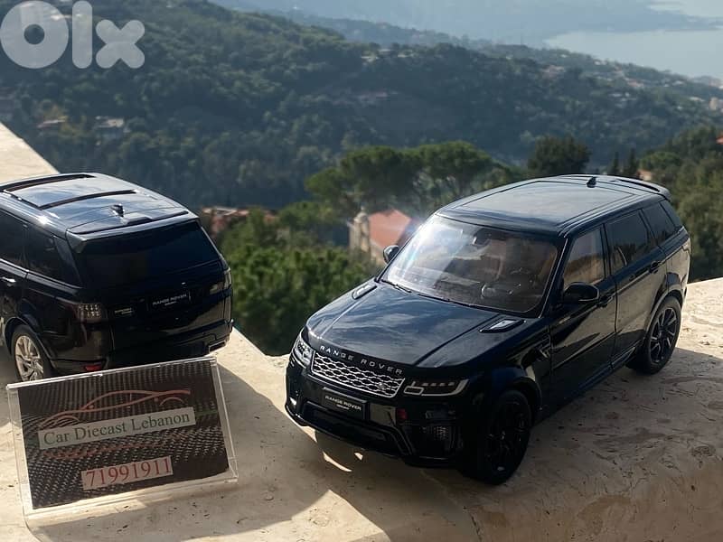 range rover la do rover sports scale 1/18 diecast model car 4