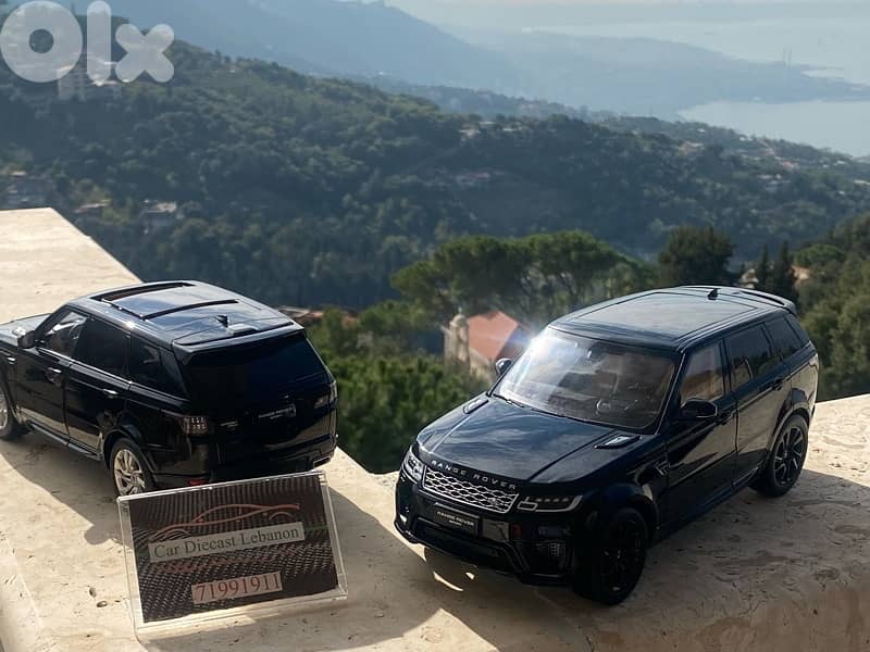 range rover la do rover sports scale 1/18 diecast model car 5