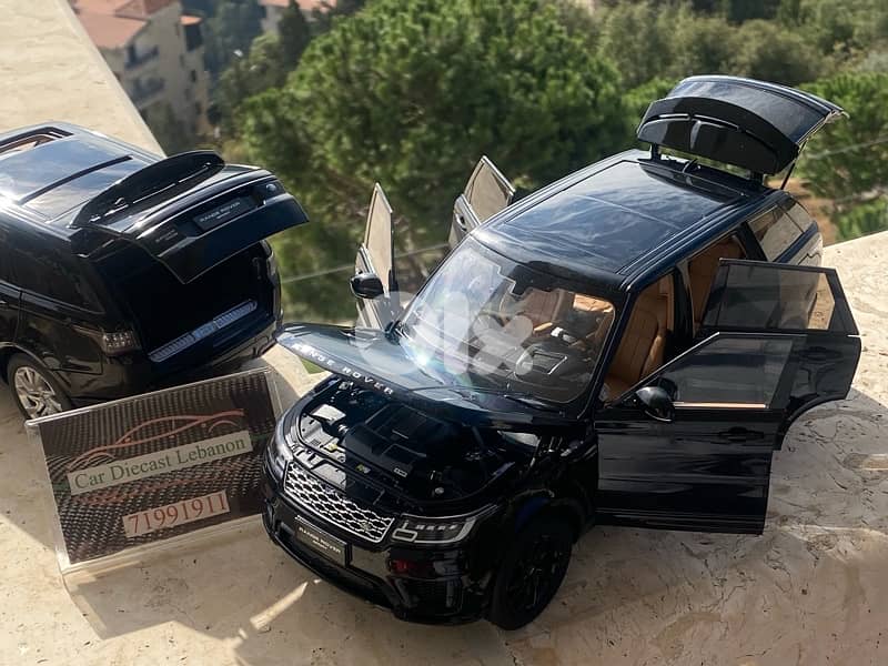 range rover la do rover sports scale 1/18 diecast model car 9
