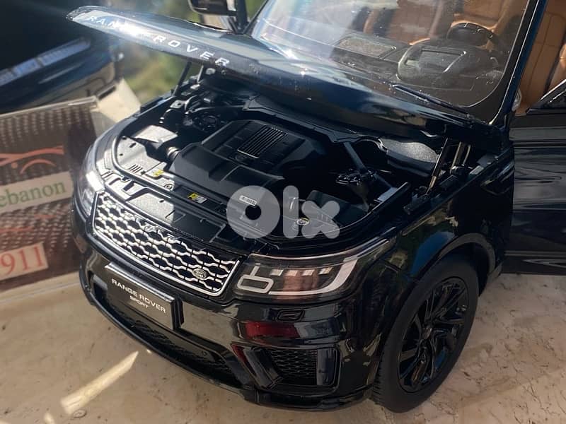 range rover la do rover sports scale 1/18 diecast model car 13