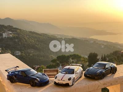 porsche 911 gt3 scale 1/18 diecast model car