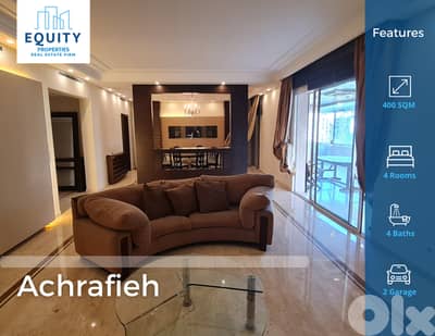 Furnished 400 SQM Apartment For Rent In Achrafieh شقة للإيجار#ML234024