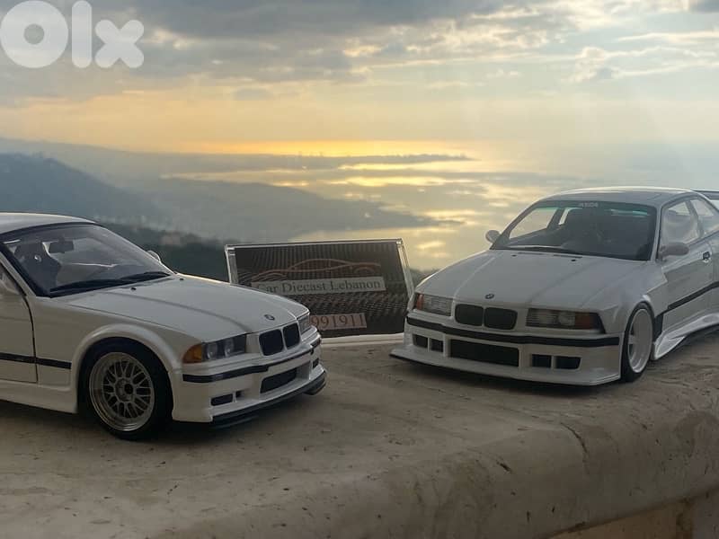 bmw e36 scale 1/18 diecast mode car 2