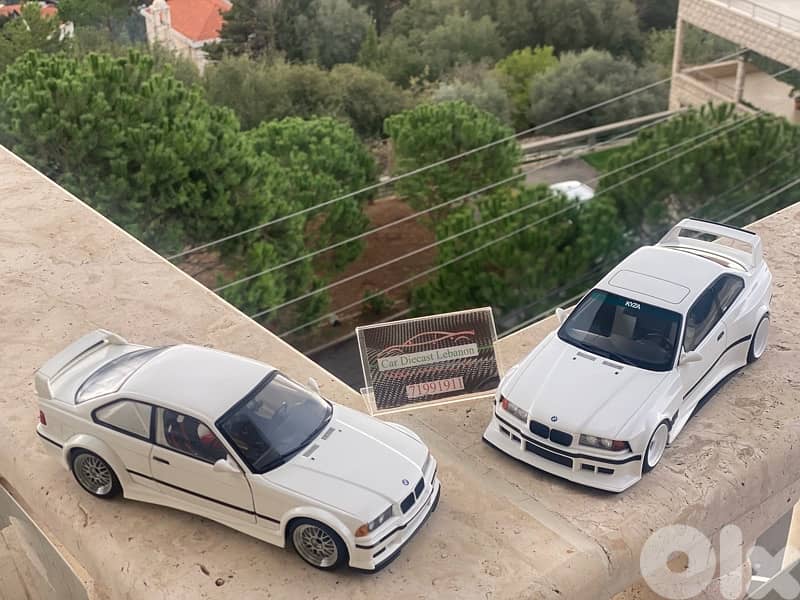 bmw e36 scale 1/18 diecast mode car 3