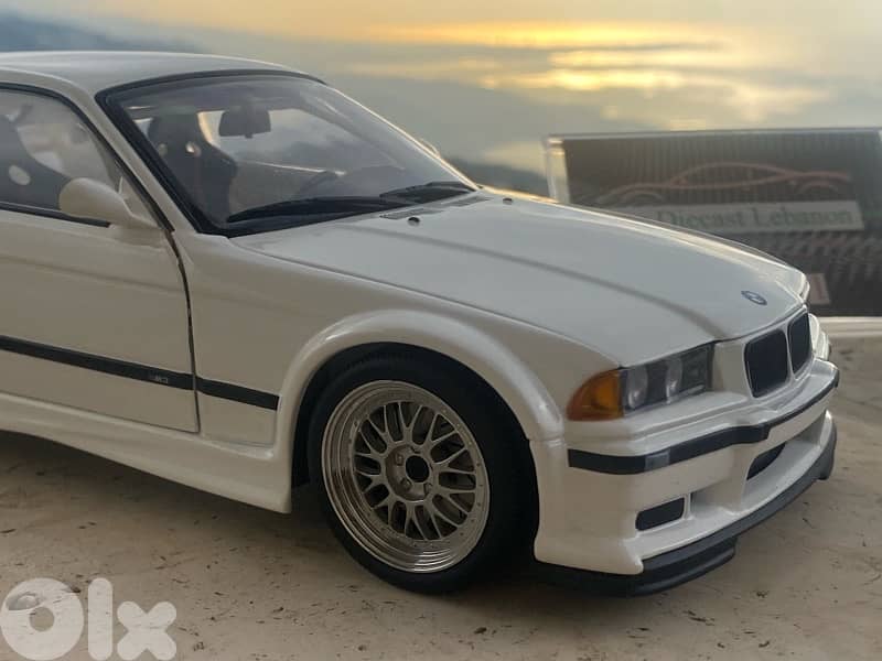 bmw e36 scale 1/18 diecast mode car 4