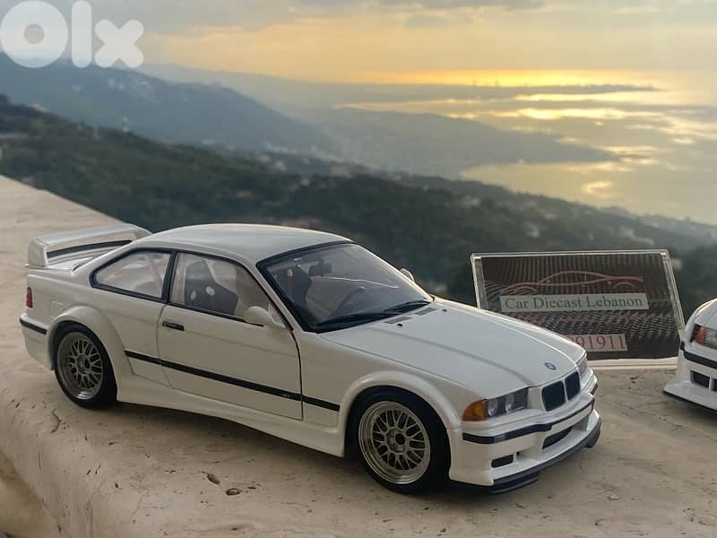 bmw e36 scale 1/18 diecast mode car 7
