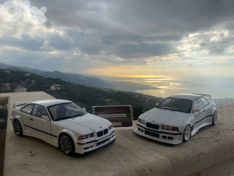 bmw e36 scale 1/18 diecast mode car 8