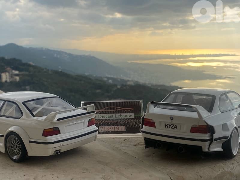 bmw e36 scale 1/18 diecast mode car 11