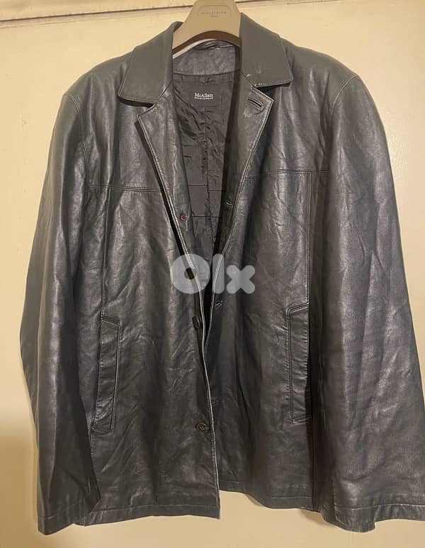 deal of the day leather jacket size xl for 25$ 0
