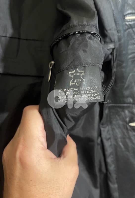 deal of the day leather jacket size xl for 25$ 2