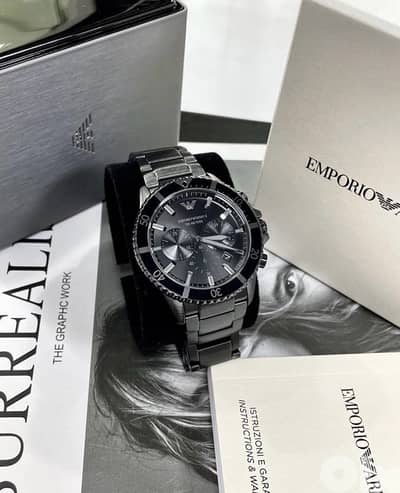 Original Emporio Armani Full Black for Men