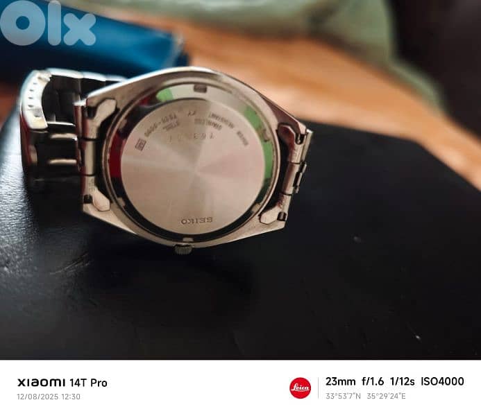 Vintage Seiko 5 watch 2