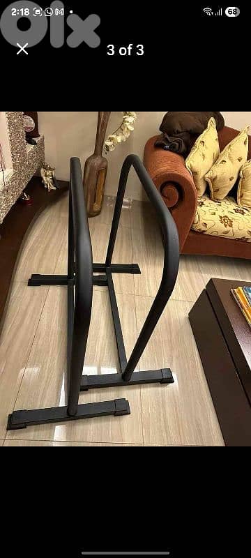 Custom made paralel Dip bars 0