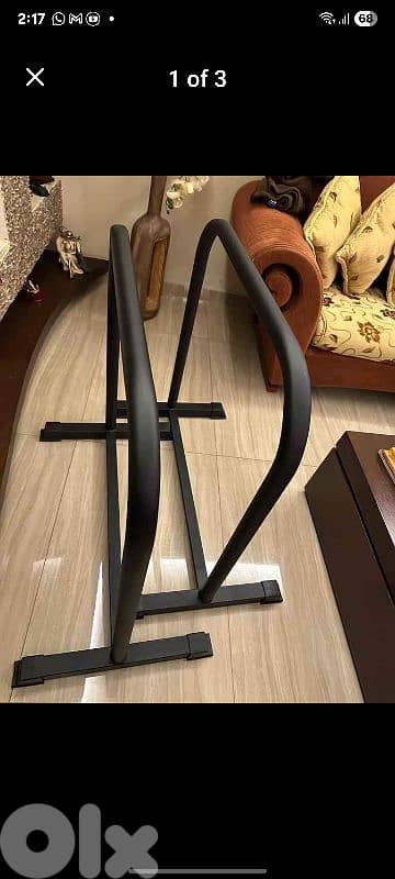 Custom made paralel Dip bars 2