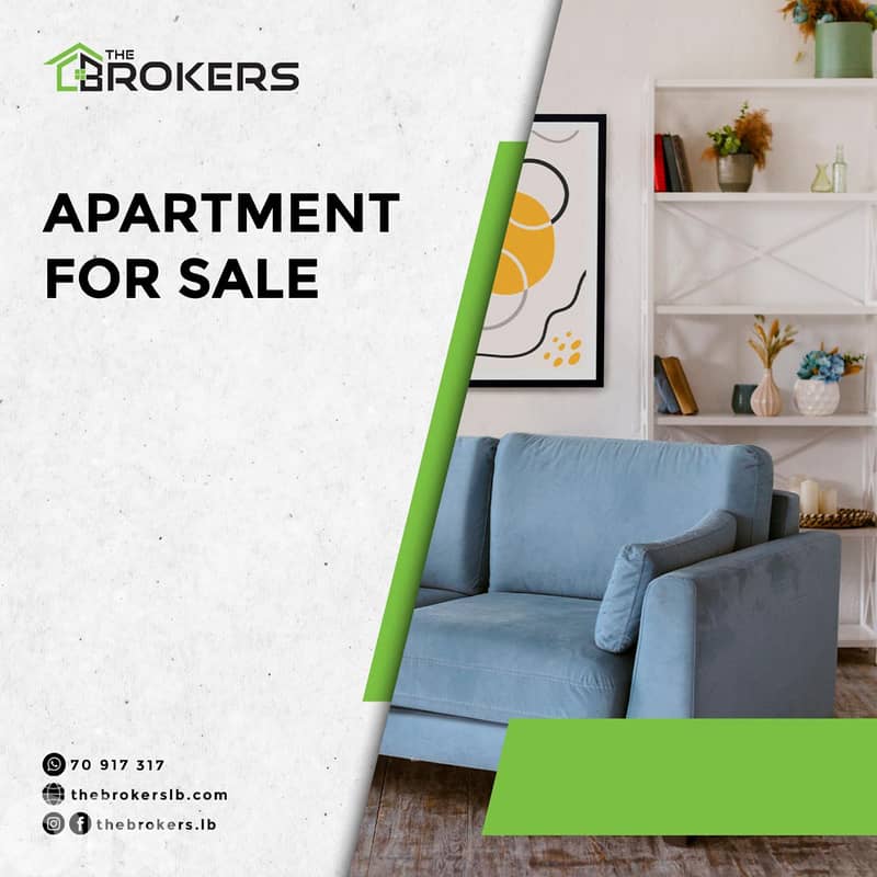 Furnished Apartment for Sale in Ramlet El Bayda 0