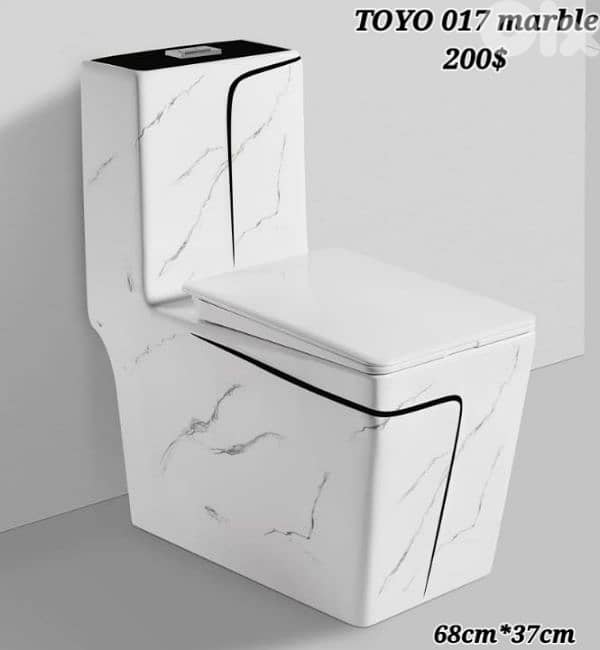 Bathroom toilet seats and toilet sets (TOYO). كراسي حمام وأطقم حمام 12