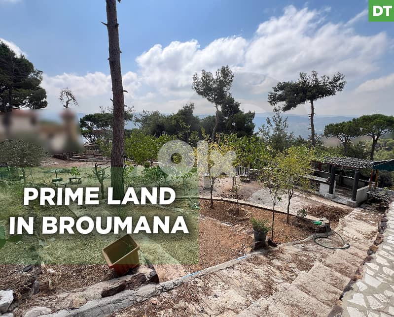 Prime 1362 sqm Land in the Heart of Broumana REF#DT129746 0