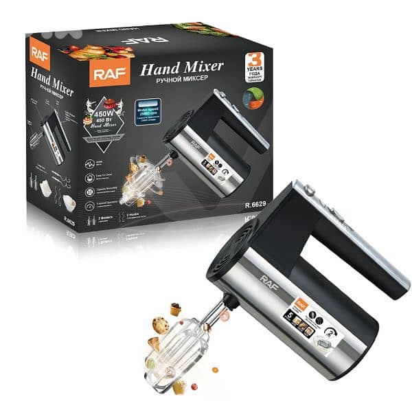 Hand mixer RAF R. 6629 600watt 1
